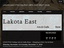 Tablet Screenshot of lakotaeastcraftshow.com